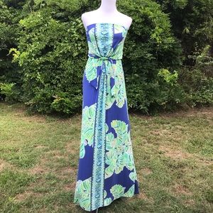 Lilly Pulitzer Rosalina Maxi Dress Size XS